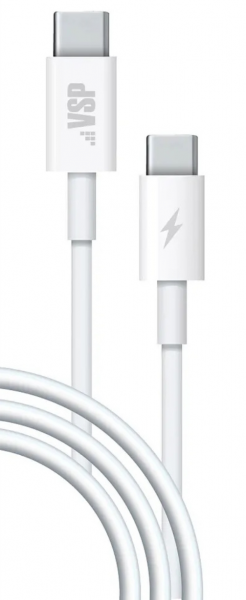 Дата Кабель BoraSCO Type-C - Type-C Power Delivery 65W 2m White (52386) - интернет-магазин Сотомикс в Вологде