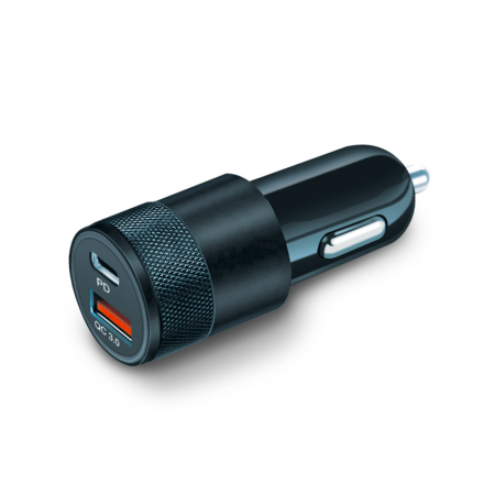 АЗУ-адаптер BoraSCO PD+QC3.0 38W черное (50760) - интернет-магазин Сотомикс в Вологде
