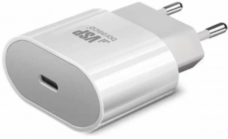 СЗУ BoraSCO PD 20W+QC 3.0+дата кабель USB-8 pin 2A 1m белое (38254) - интернет-магазин Сотомикс в Вологде