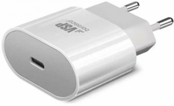 СЗУ BoraSCO PD 20W+QC 3.0+дата кабель USB-8 pin 2A 1m белое (38254) - интернет-магазин Сотомикс в Вологде