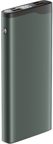 АКБ Olmio внешний QL-10 10000mAh 22.5W QuickCharge 3.0 PowerDelivery LCD Grey (043982) (с/н) - интернет-магазин Сотомикс в Вологде