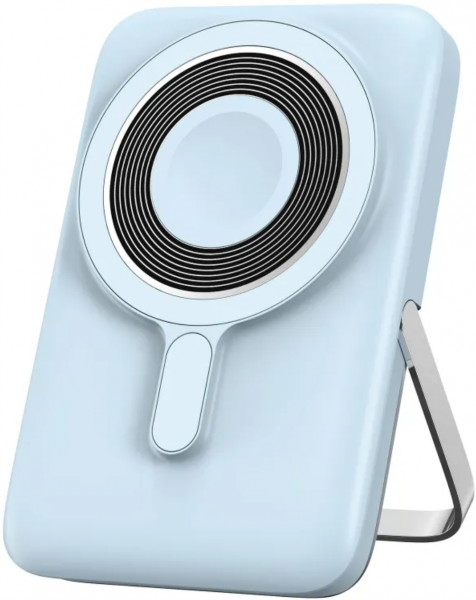 АКБ внешний Wiwu Elite MagSafe 15W Wieless Charging 10000mAh Blue - интернет-магазин Сотомикс в Вологде