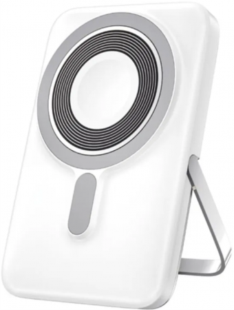 АКБ внешний Wiwu Elite MagSafe 15W Wieless Charging 10000mAh White - интернет-магазин Сотомикс в Вологде